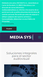 Mobile Screenshot of mediasys.es