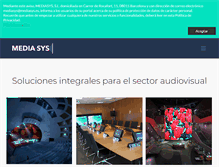 Tablet Screenshot of mediasys.es